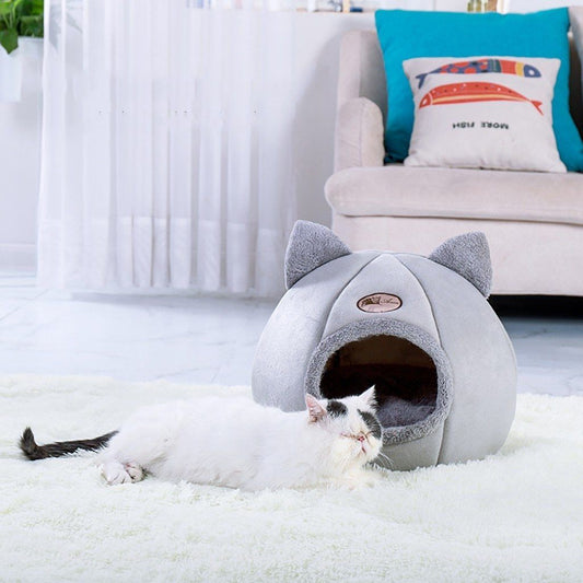 ComfyHouse™ - Niche pour chat ultra confortable - Chatmasté Zen