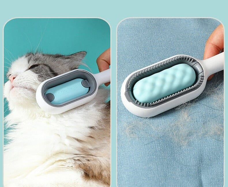 DoubleFaceBrosse™ | Brosse pour chats & chiens - Chatmasté Zen