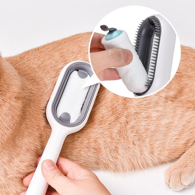 DoubleFaceBrosse™ | Brosse pour chats & chiens - Chatmasté Zen